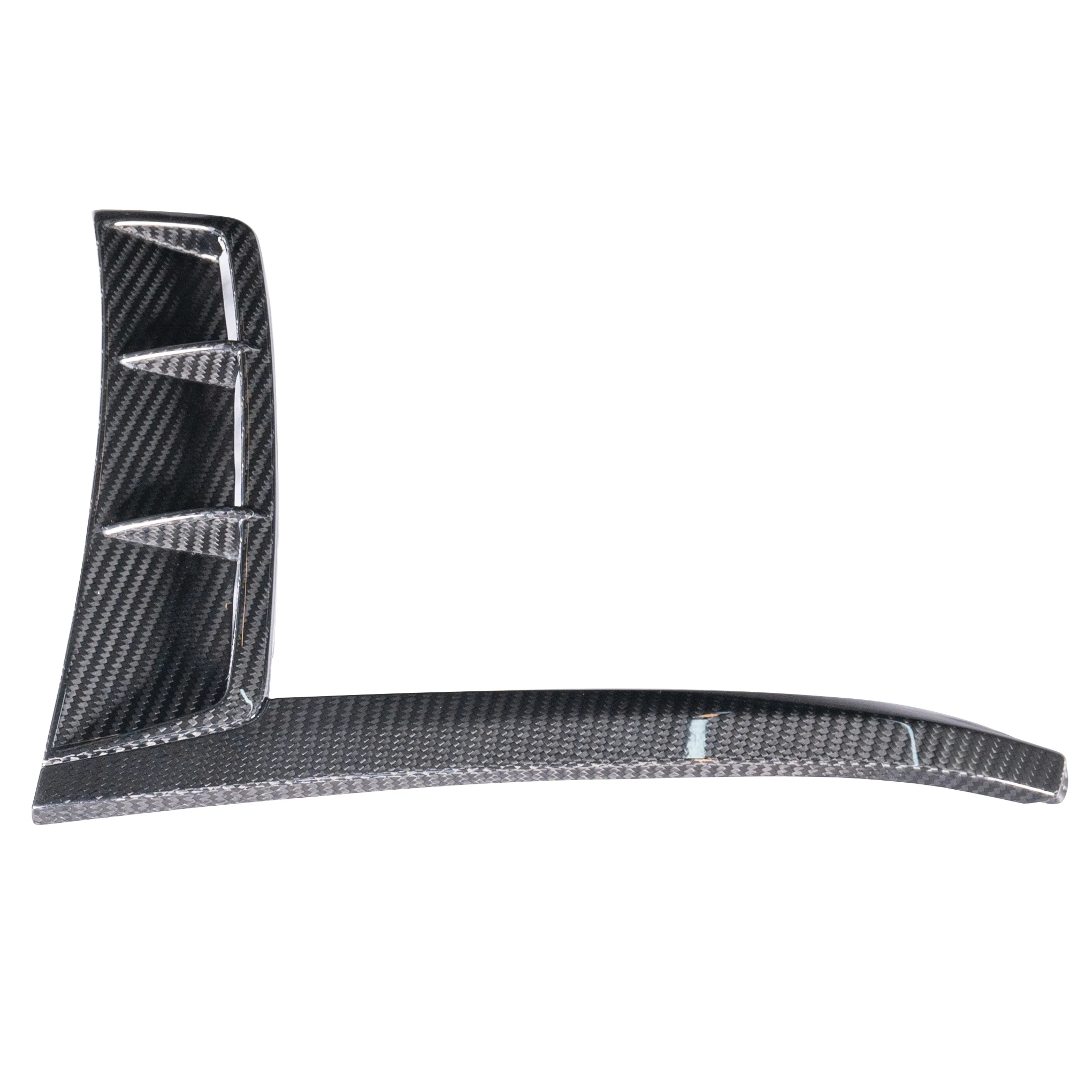 

KM High Quality Carbon Fiber Car Front Lip OE Side Vents Accessory for 718 (982/982C) for Kburning Premium Car Bumpers