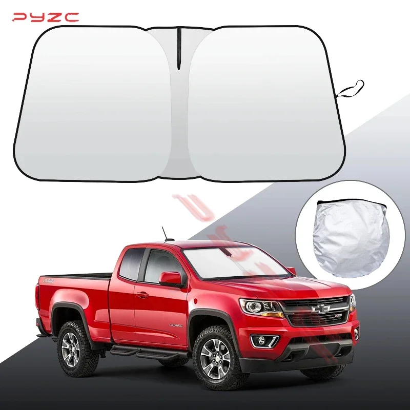

Новая солнцезащитная накидка на лобовое стекло автомобиля для Chevrolet Colorado 2015-2022: аксессуар для защиты от УФ-излучения на переднее окно