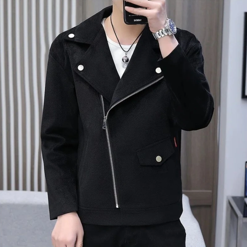 

Весенне-осенний мужской пиджак, приталенный крой, модная одежда 2025, новое элегантное классическое пальто, модная мужская одежда, оригинальный мужской пиджак