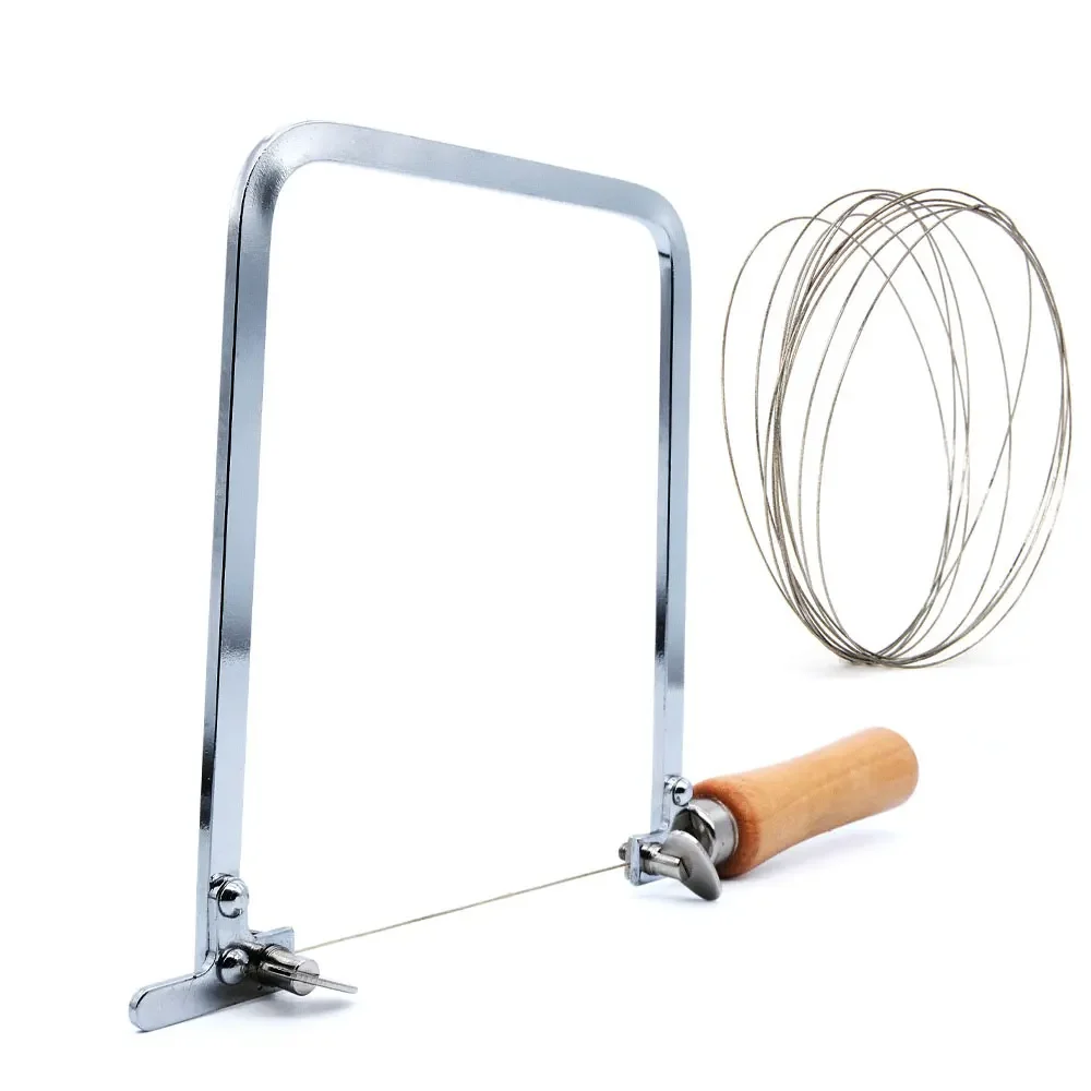 SUBRILLI Coping Saw เหล็กรอบลวดเลื่อยสําหรับหยกหินเซรามิคแก้วไม้โลหะตัดที่ถูกต้อง Sawbow DIY เครื่องมือ