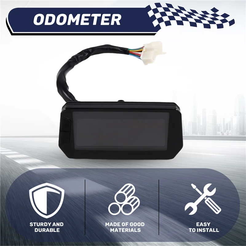 

ABXN-LCD Display Instrument Speedometer For Motorcycle/Electric Scooter Controller