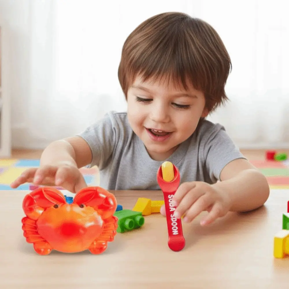 

Role Play Toy Simulated Ramen Feeding Toy Crab French Fries Food Feeding Toys Kitchen Toys Cartoon Play House Toys Boys Girls