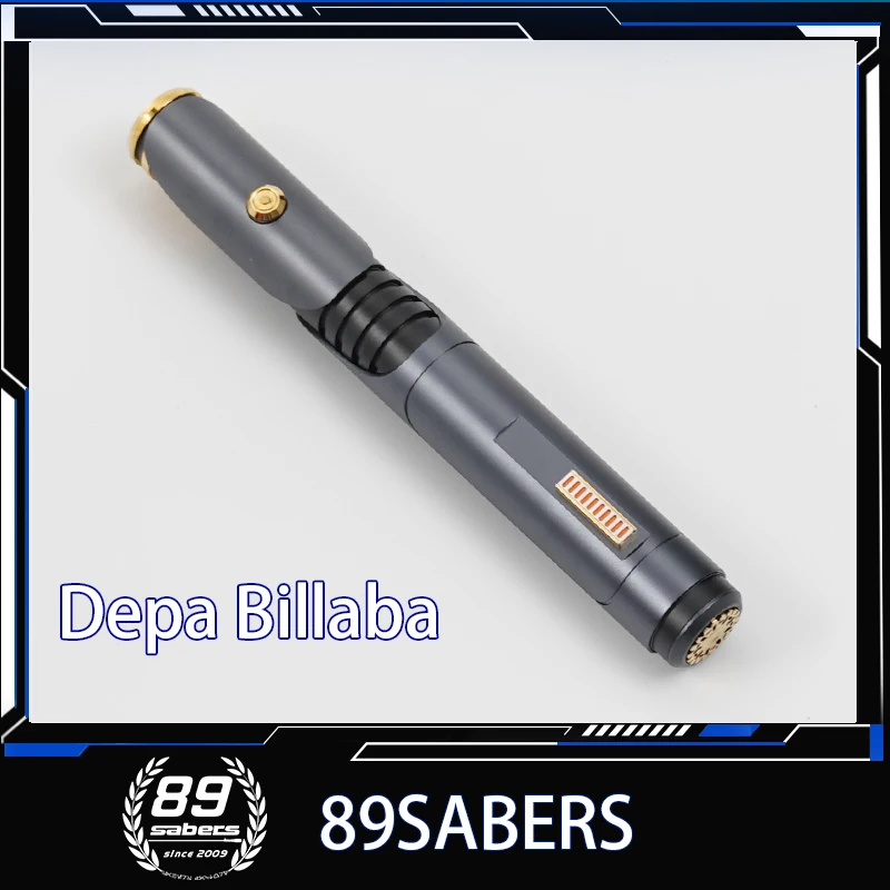[89SABERS] Depa Lichtschwert, Full Metal Hilt, inspiriert von den Filmen, ausgestattet mit dem Proffie 3.9 Gaming-Chip, 1:1-Filmreplik