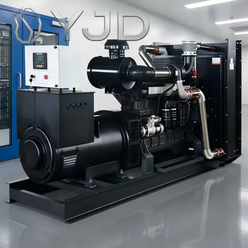 YJD Weifang Industrial Grade Diesel Generator Set 220V 380V 300KW 500KW Weichai Engine All-Copper Brushless Alternator ATS Low