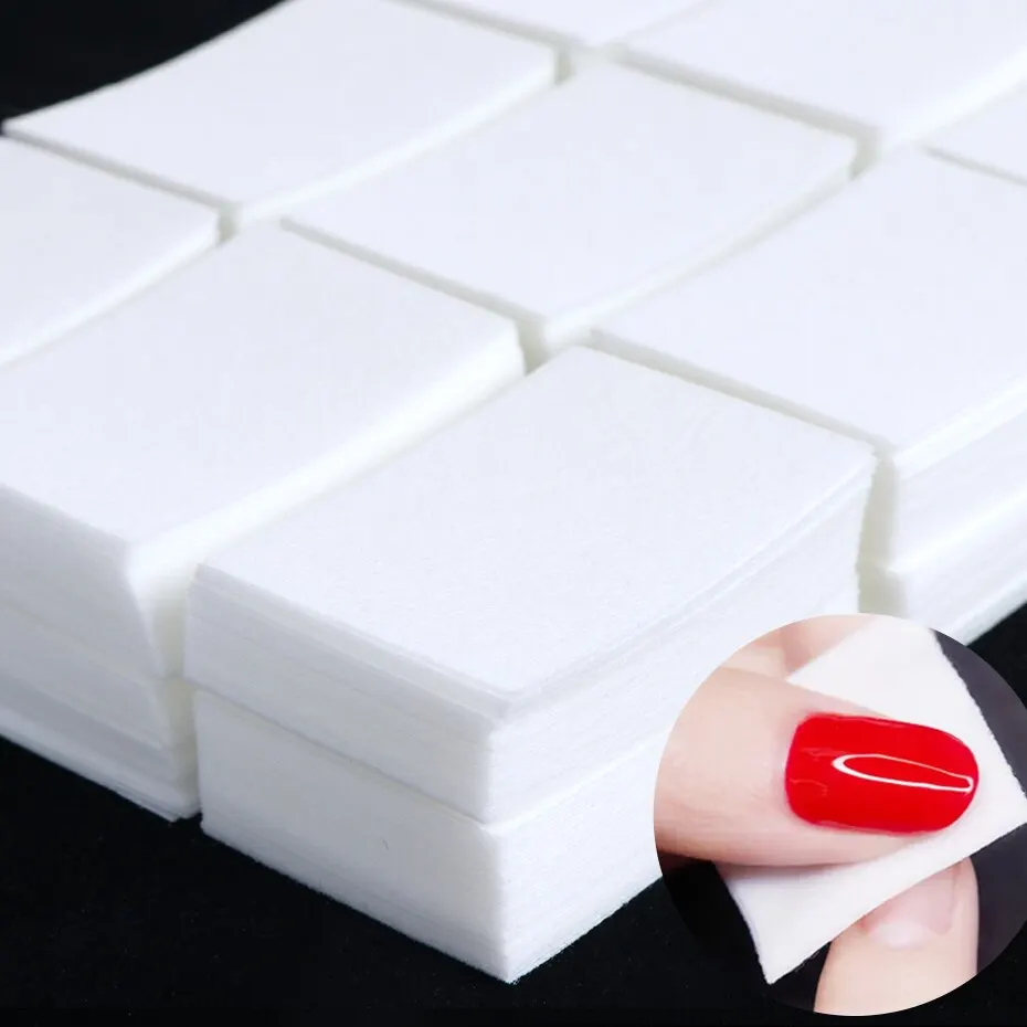 450 sztuk niestrzępiące się chusteczki do usuwania lakieru do paznokci chusteczki bawełniane środek do czyszczenia Manicure żel UV podkładki do usuwania lakieru do paznokci papiery narzędzia do czyszczenia
