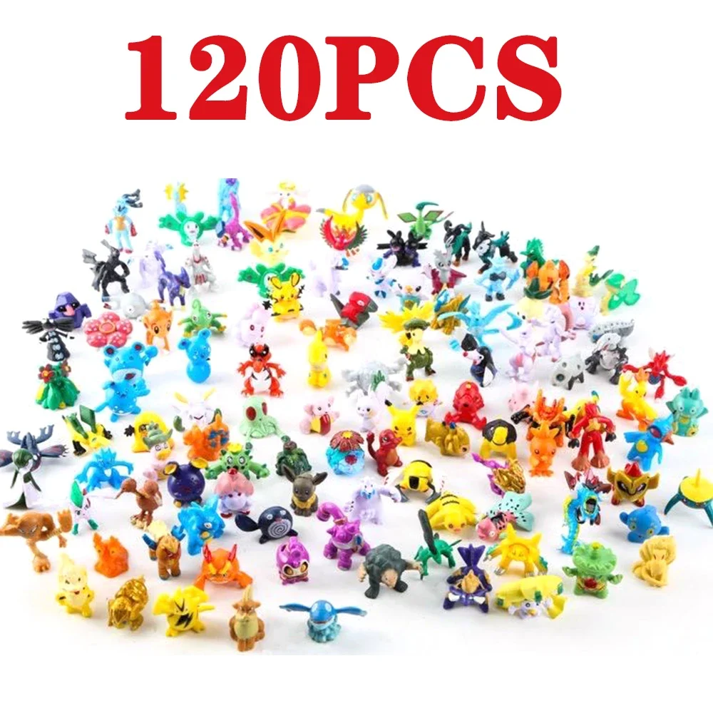 144 Pet Pok É Mon Figurines Pok É Mon Pok É Mon Twisted Egg Toy Dolls Children's Christmas Gifts image 3