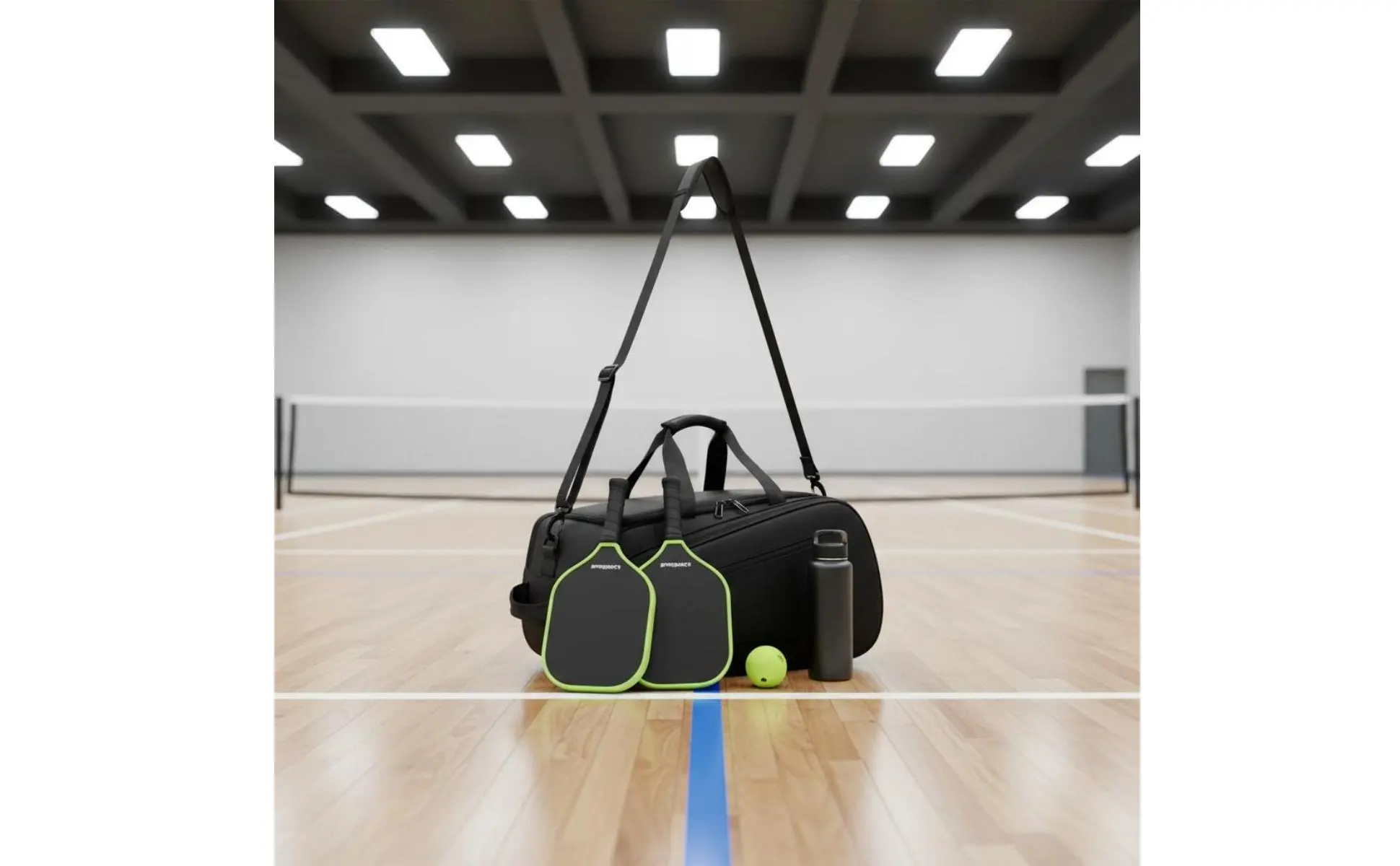 Pickleball Bag Large Capacity Pickleball Backpack Transformable Athletic Bag Multi-Functional Separate Shoe Compartment