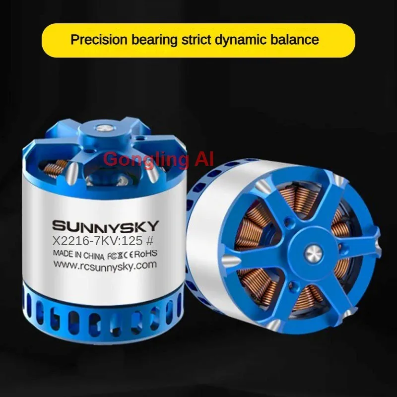Sunnysky Borstelloze Motor X4120 X4125 X4130 KV210 KV420 KV440 KV480 KV515 KV550 Afstandsbediening Quadcopter Vliegtuigen Vaste Vleugel DIY