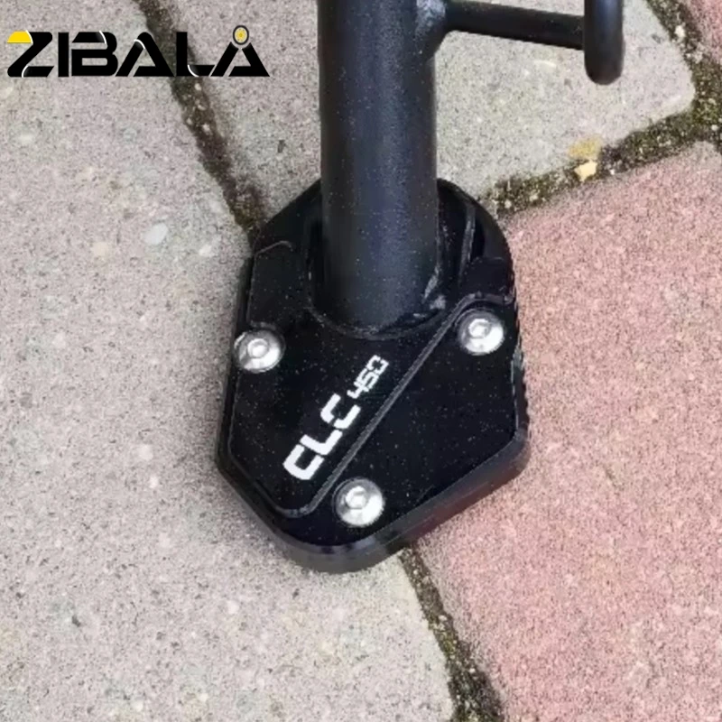 Foot Side Stand Extension Pad Support Plate Enlarger FOR CFMOTO CF MOTO CF 450 CL-C 450CLC 450 CLC 450 2023-2025 2026 Kickstand