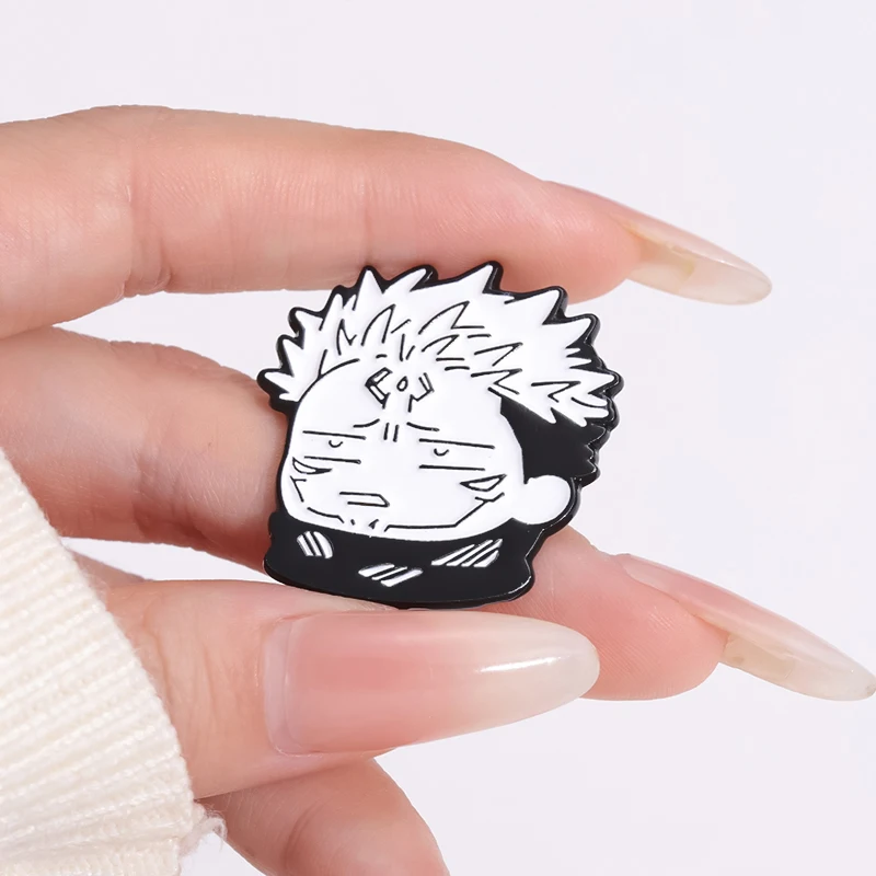 Cartoon anime characters Enamel Pins Custom Q version image Brooches Lapel Badges Cartoon Punk Jewelry Gift for  Friends