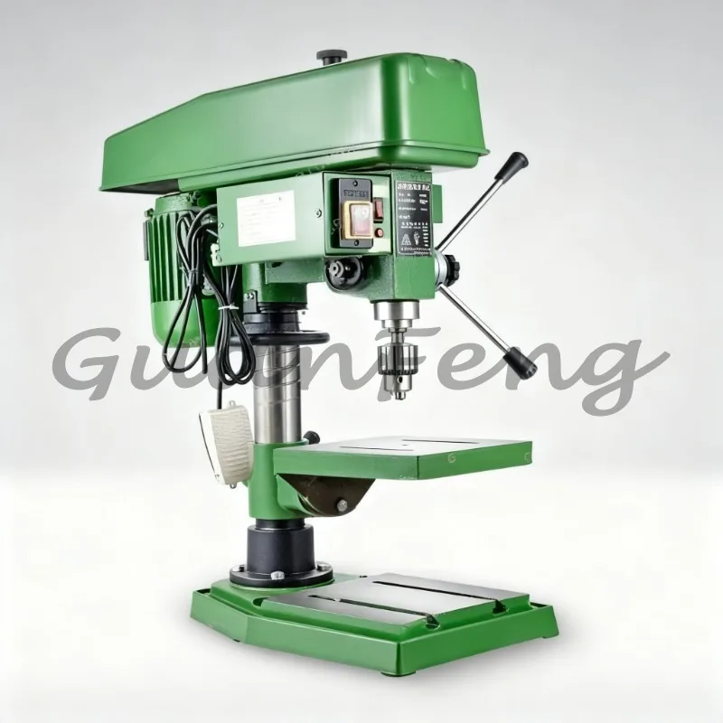 Industrial High Power Bench Drill Press, Variable Speed Adjustable Desktop Drill with Universal Precision Chuck