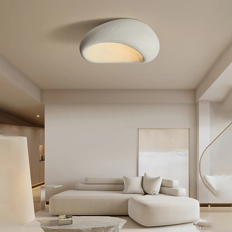 

Nordic Minimalism Ceiling lamp Wabi-Sabi LED Ceiling lighting Living room Bedroom Study Cafe Indoor Fixtures