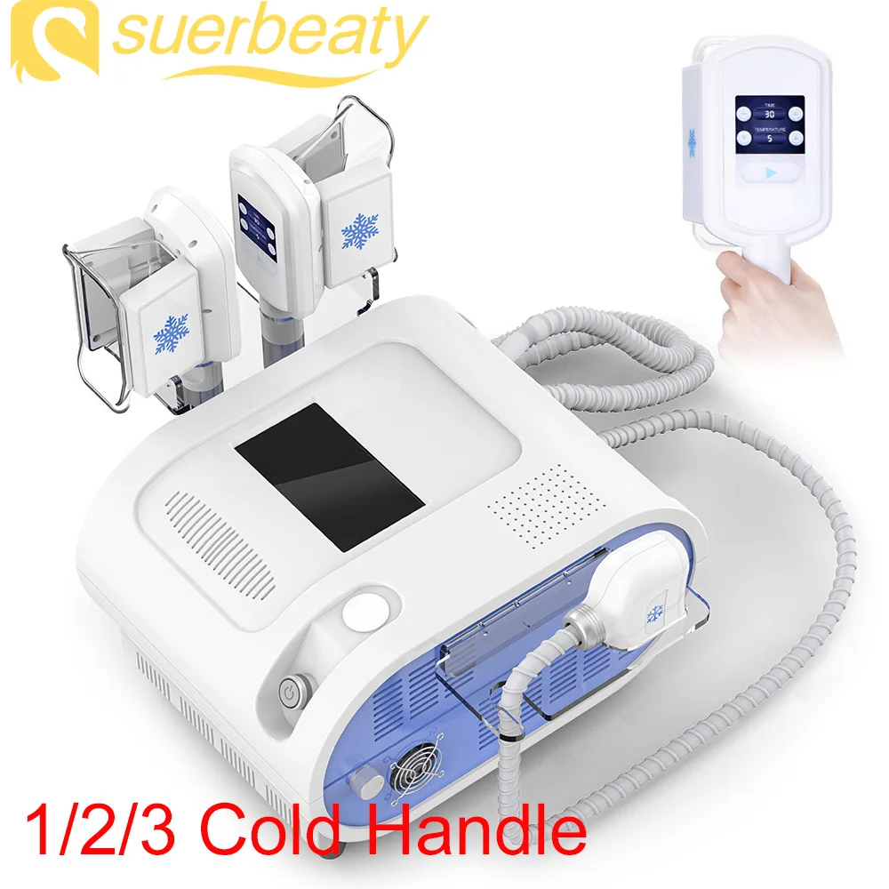 S shape new Cooling Vacuum Fat Cold Freeze Anti Cellulite Body Shape Slimming Machine Spa