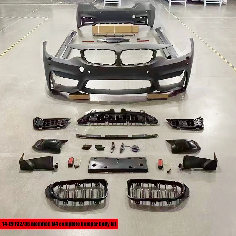 

2013-2019 год 4 серии F32 F33 F36 Обновление до комплекта кузова M4 Аксессуары для переднего и заднего бампера для серии 4