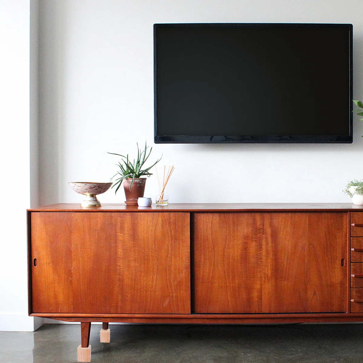 Riser Solid Wood Table Mat Monitor Stands Century Wooden Levelers Furniture Risers