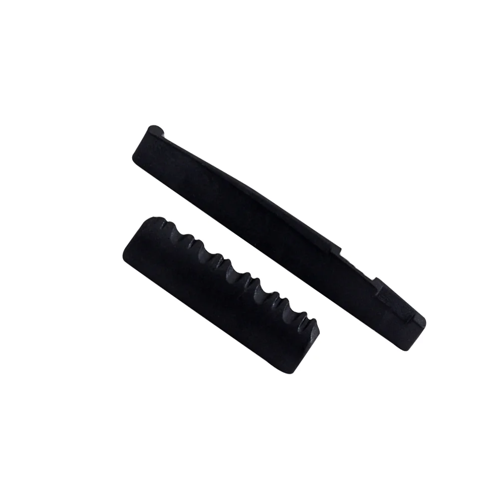 

Replacement Bridge Saddle and Nut Instrument Accessory for Guitar (Black) guitar saddle guitar nut guitar saddle and nut
