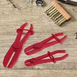 3Pcs/Set Hose Tube Clampc Pliers Tool Brake Fuel Water Line Clamp Pliers for Car Repair Hose Clamp Removal Hand Tool