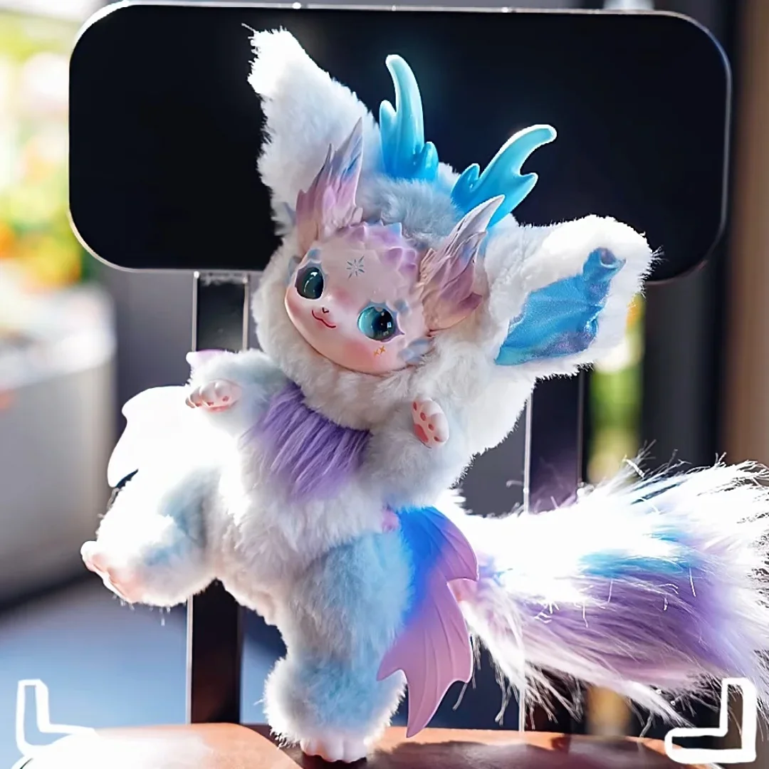 Nieuwe echte vinyl schattige pop Dumia Mystery Box Cloud Tour berg- en zee-serie blinde doos schrift ornament verjaardag meisje cadeau