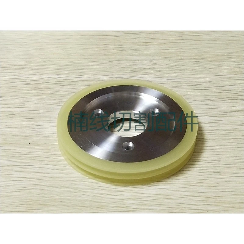 1 قطعة لماكينو عجلة التوتر الأسلاك البطيئة 6EC100B404 الأسطوانة U فتحة 104x30x14 #4