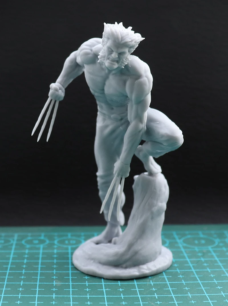 1/24 75mm 1/18 100mm Resin Model Kits Wolfman Figure Sculpture Unpainted No Color RW-803