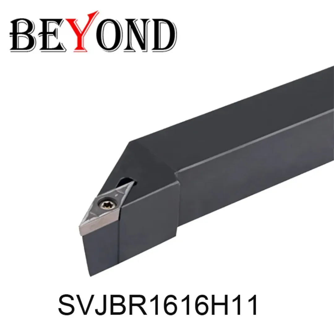 BEYOND SVJCR SVJBR2020 Portaherramientas de torneado externo SVJCR SVJBR2020, cortador de torno, SVJCR1616H11 SVJCR2525M16 SVJBR, insertos de carburo VCMT VBMT cnc