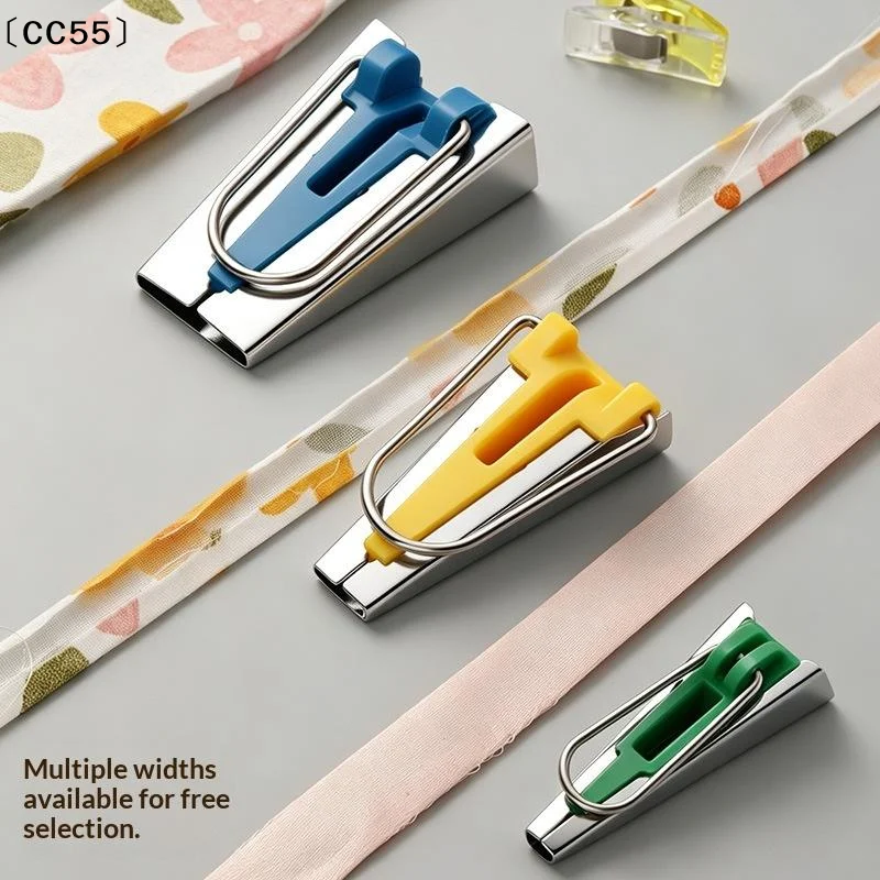 4pcs Set Bias Tape Maker Splicing Cloth Binding Tool Overlocking Quilting Sewing Accessories DIY Craft〔CC55〕