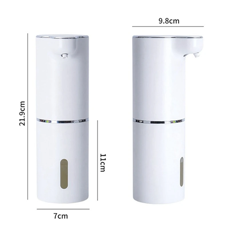 Imagem -02 - Dispensador de Sabão de Espuma Automática com Sensor Touchless Usb Smart Foam Machine Dispensador de Sabão Líquido Infravermelho 300ml Pcs