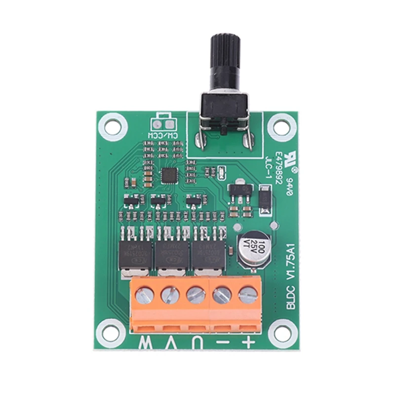 Brushless DC Motor Driver Controller Board 6V 12V 24V CD Drive Fan Motor Governor DIY Motor Controller Accessories