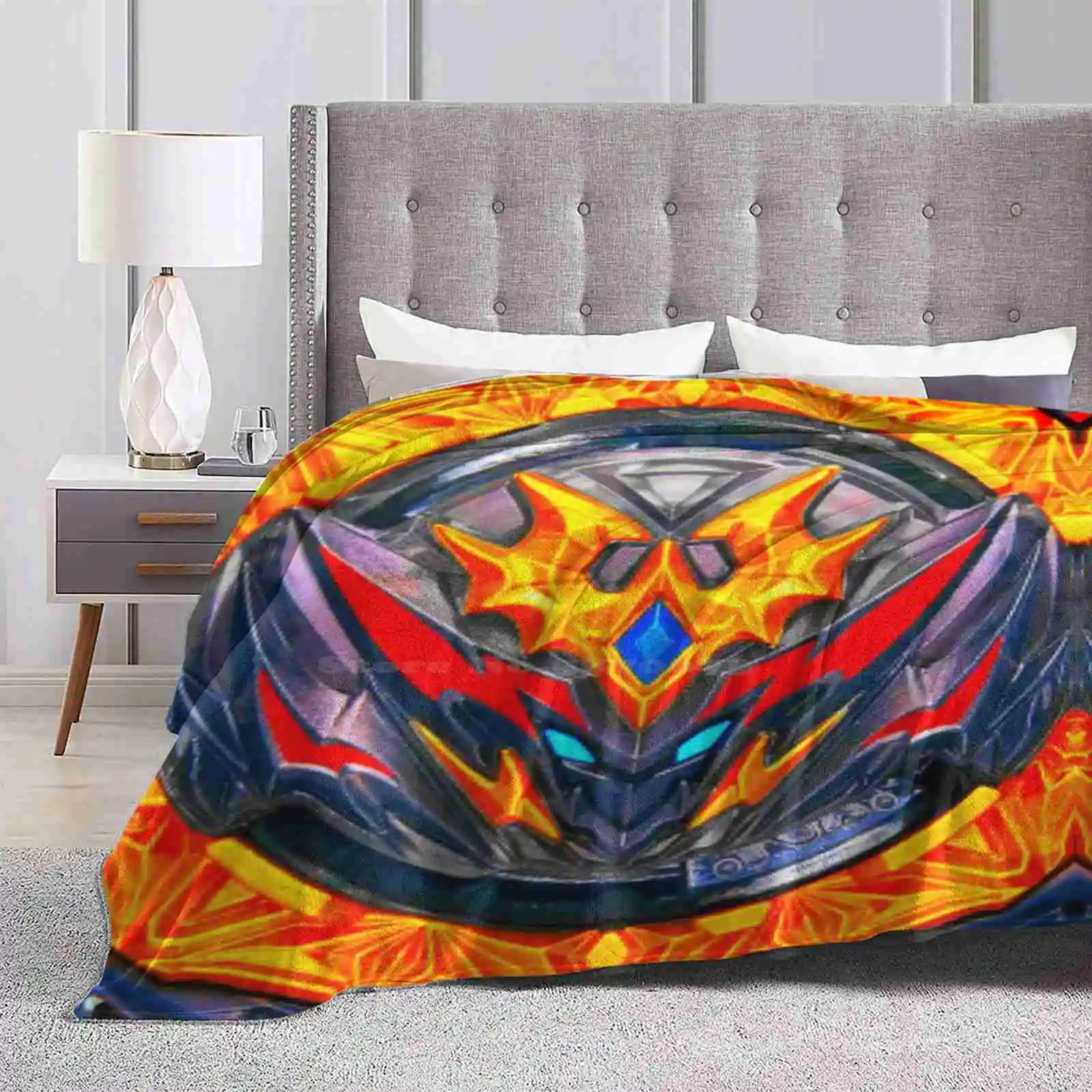 Beyblade Burst Creative Design Light Thin Soft Flannel Blanket Beyblade Burst Rise Beyblade Australia Beyblade Canada Beyblade