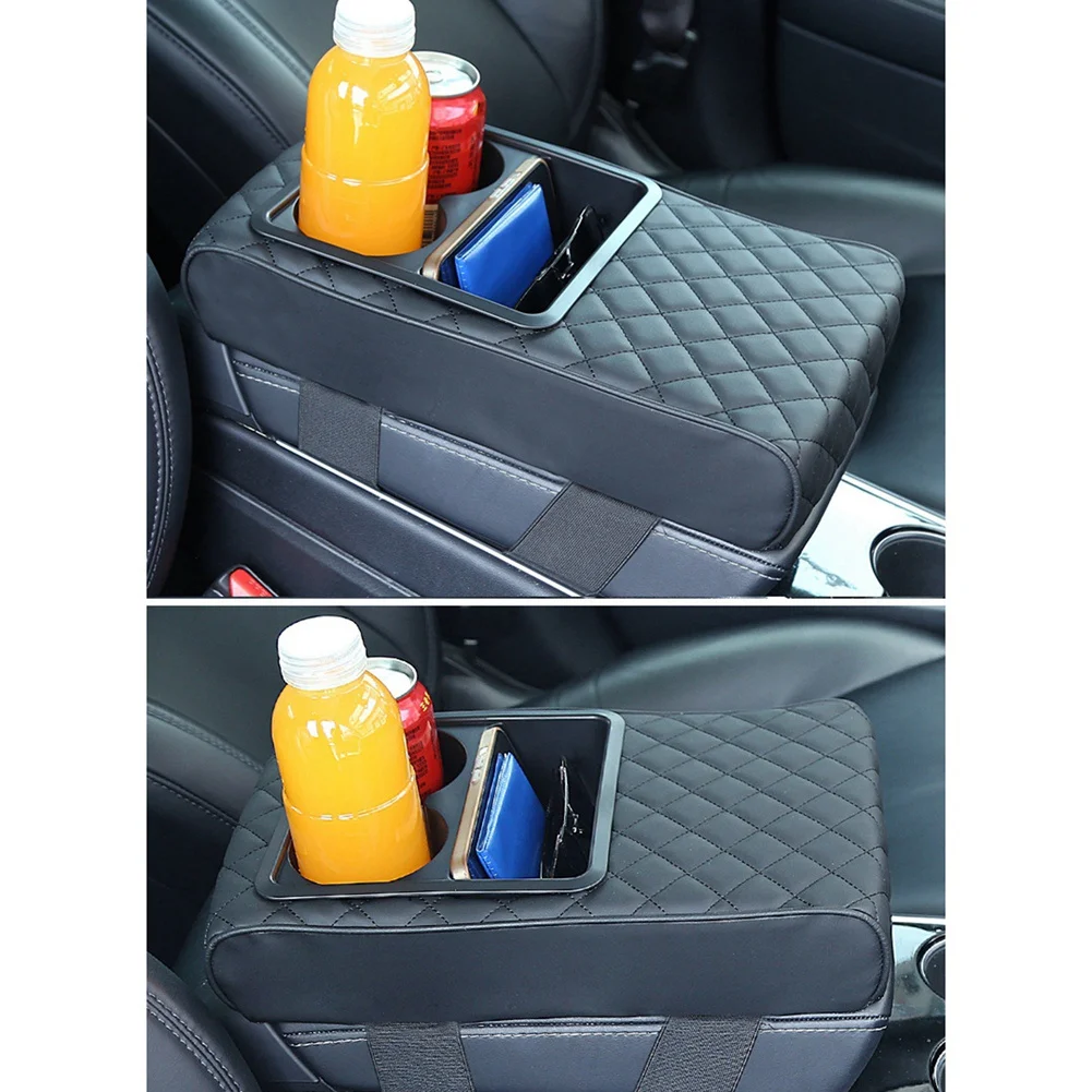 Excellent-Car Center Console Cover Memory Foam Car Armrest Cushion Rest Covering Car Middle Console Covers