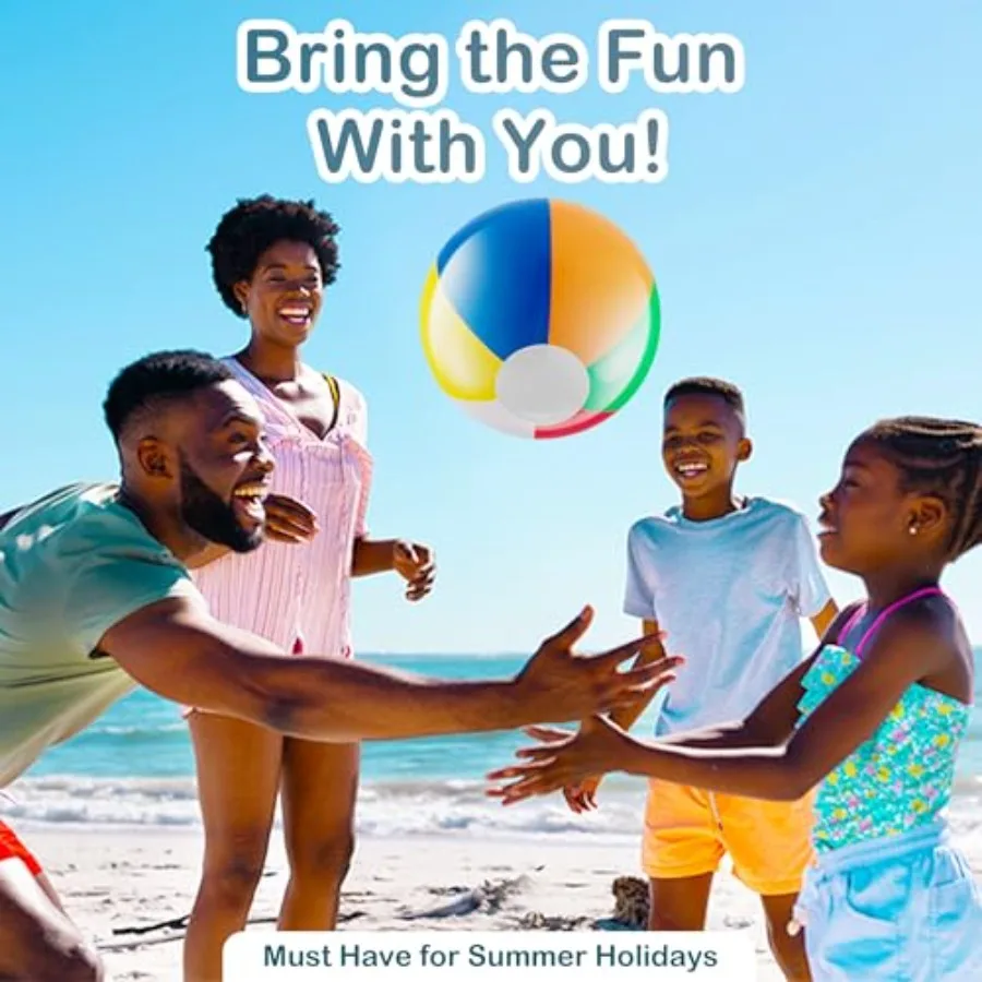 23 قطعة كرات الشاطئ قوس قزح السائبة مجموعة متنوعة 10 5 بوصة (10) 12 بوصة (3) 20 بوصة أحجام كبيرة كرة الشاطئ نفخ الفينيل بركة اللعب