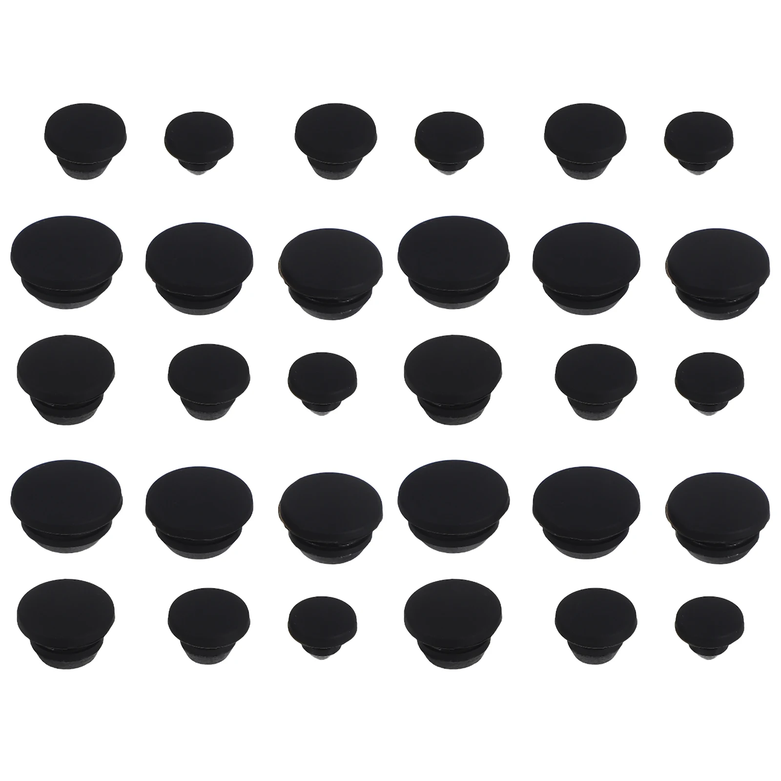 30 Stuks Siliconen Rubber Stoppers T-vormige Stekkers Waterdichte Afdichting Voor Aanrecht Kraan Afvoer Tanken Gat Hoge Temp bestendig