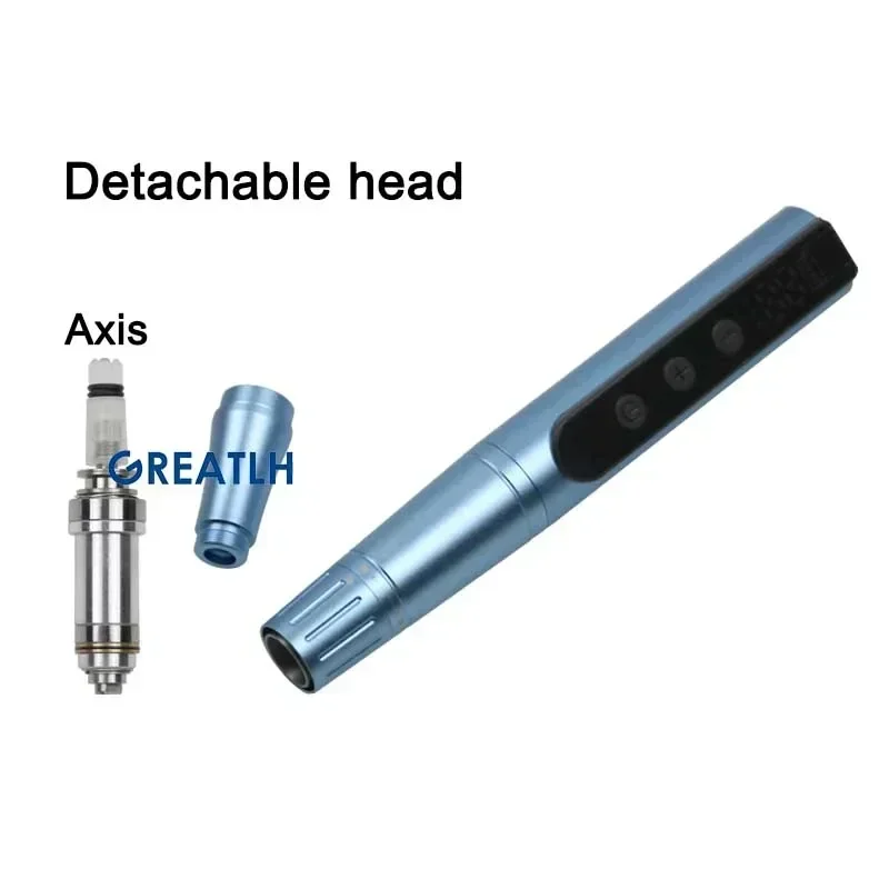 GREATLH Corneal Polisher with Six Grinding Heads Portable Corneal Small Polisher Eyelid Instrument