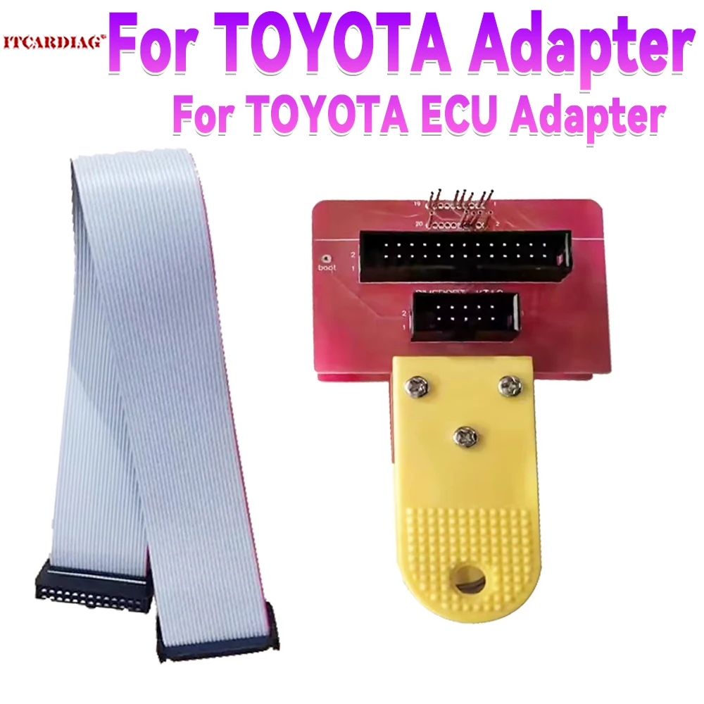 Adaptador ECU para TOYOTA/ECU FLASHER LEXUS, adaptador de placa de computadora ECU, asiento de programación