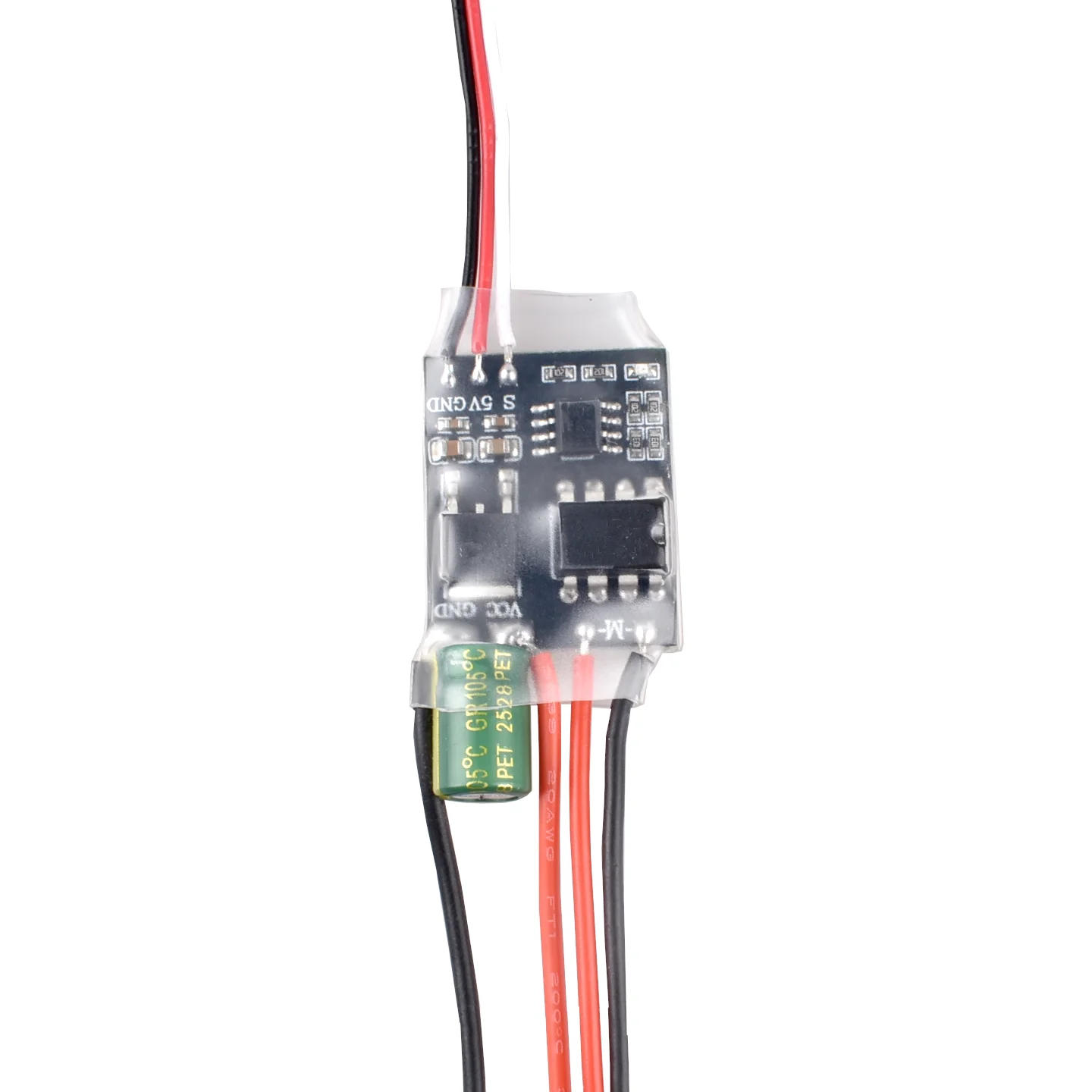 7A Dual Way Bidirektionale ESC Speed Controller 2S-3S Lithium-Batterie Bürstenmotor ESC RC Boot Auto tank Ersatzteile – Detail 4