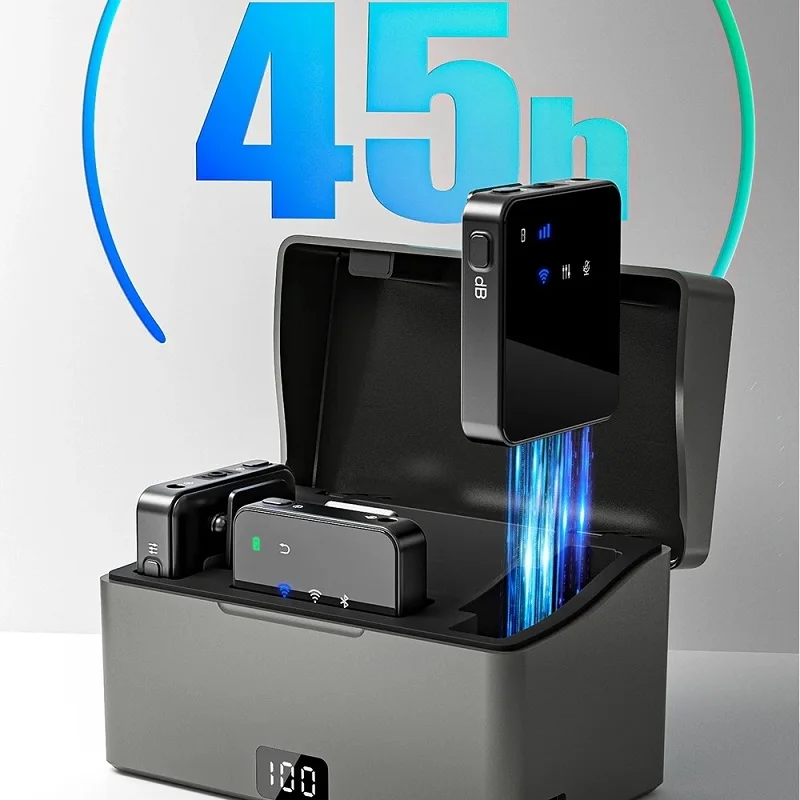 

Беспроводной микрофон 2,4G с зарядным устройством для снижения уровня шума