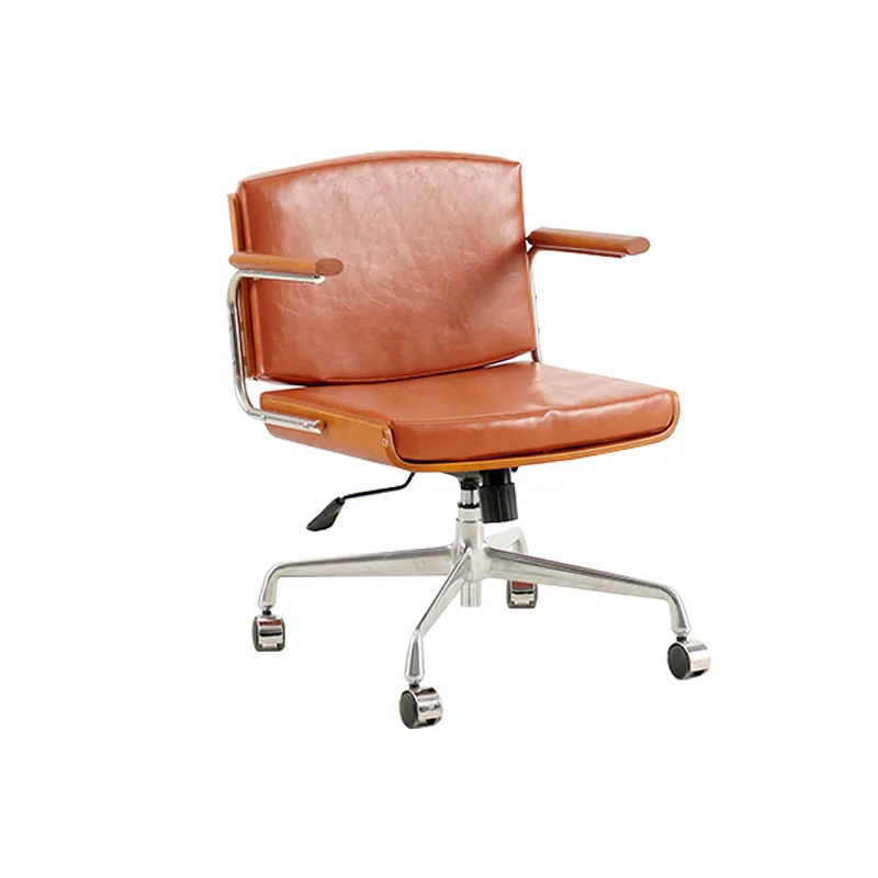 Computer chair Home roller Comfortable sedentary seat Study study desk Bedroom chair Swivel Lifting office chair
