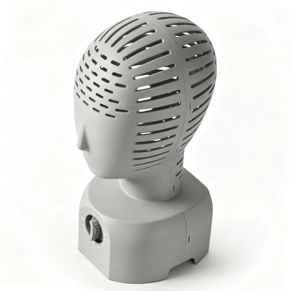 New Automatic Wig Dryer Fast Blow Drying Machine Wig Mannequin Head Stand Holder Drying Tool for Salon Wig Hairpiece Drying