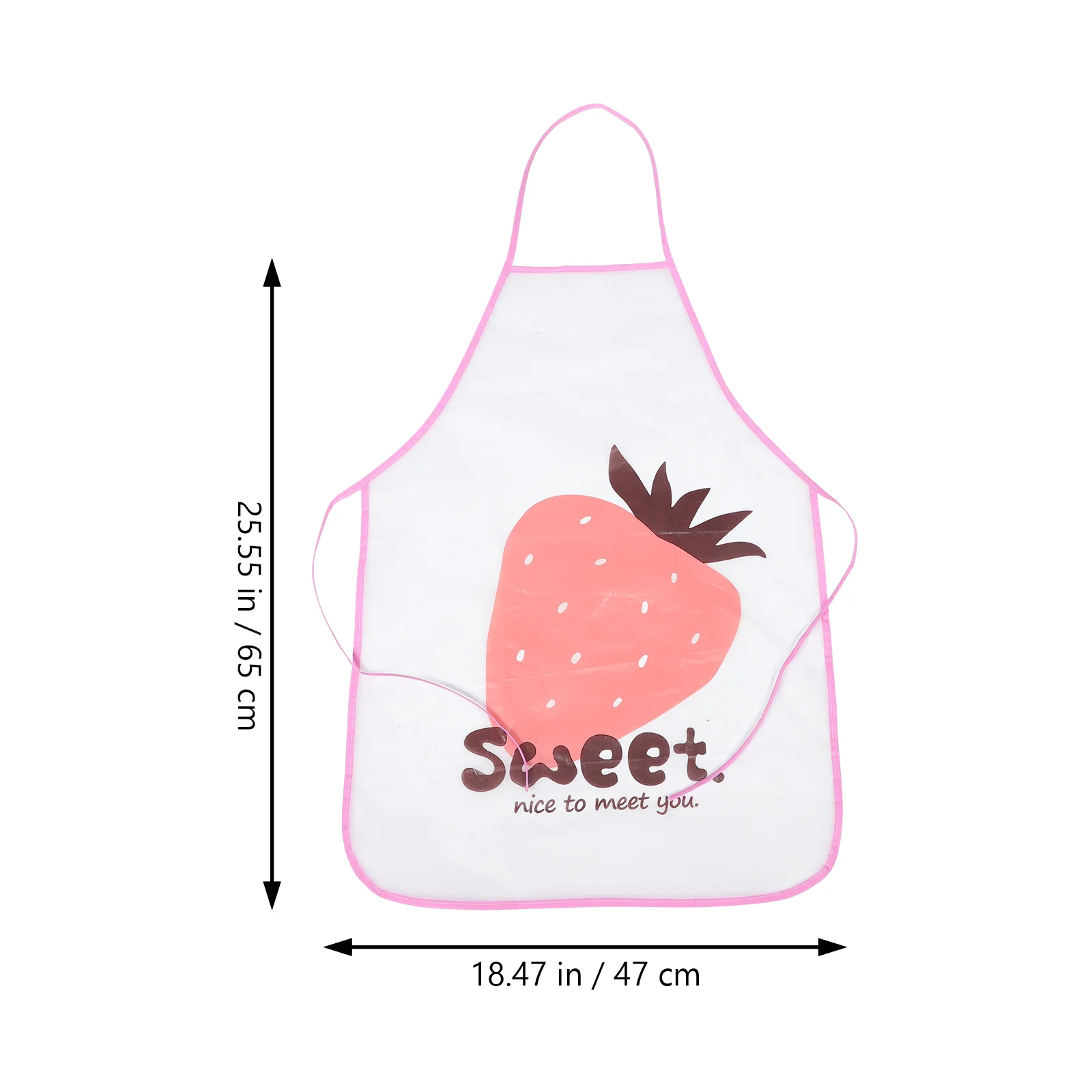 Disposable Waterproof Enclosure Decorative Apron Aldult Adult Kitchen Cooking Sleeveless
