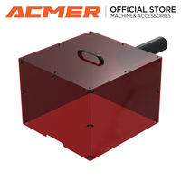 ACMER S1 Mini Laser Engrave Machine Enclosure Laser Protection Vent Fireproof and Dustproof Protective Cover For S1 2.5/3.5/6W