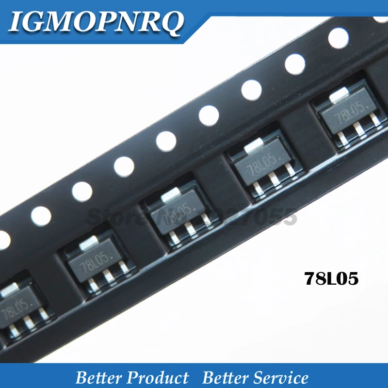 20pcs/lot 78L05 SOT-89 SMD 78L06 78L08 78L09 78L10 78L12 78L15 78L33 79L12 79L05 three-terminal regulator new SMD