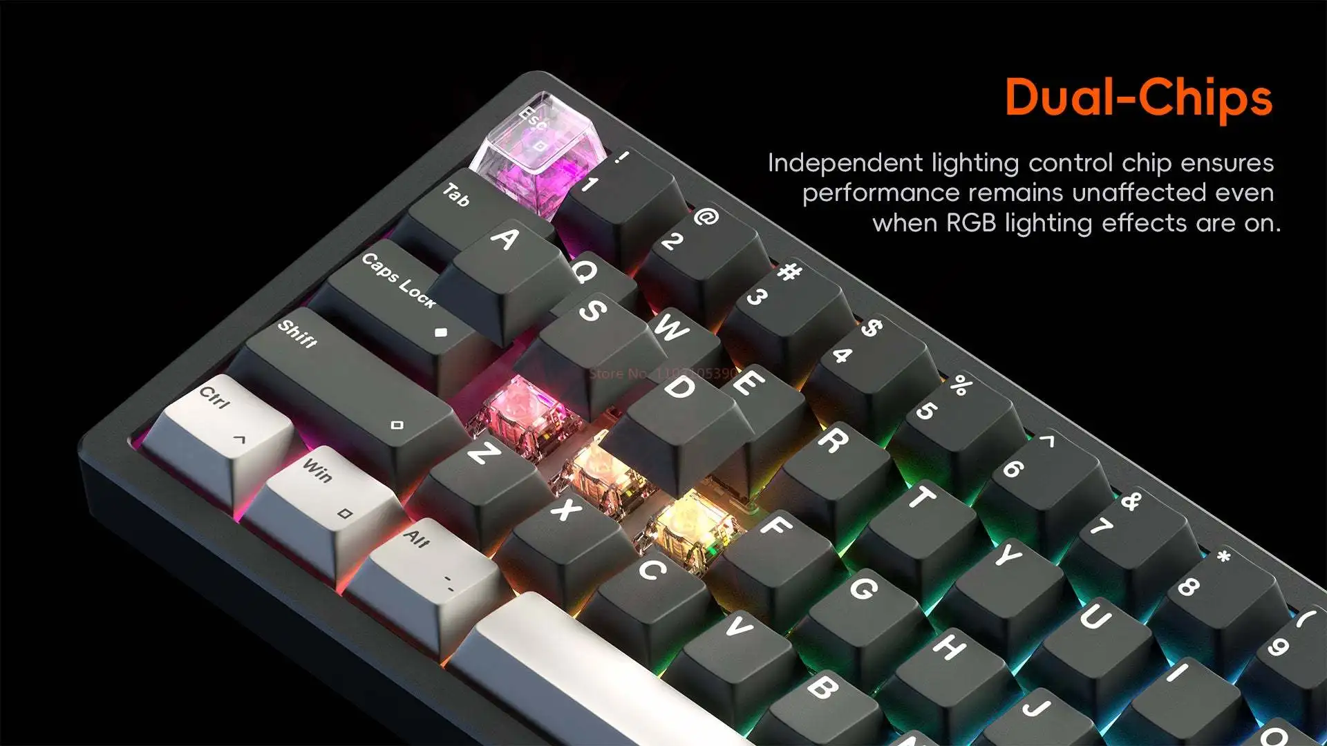 Imagem -05 - Luminkey Magger68 Interruptor Magnético Teclados Mecânicos 8k Baixo Atraso com Fio Teclado de Jogo Personalizado Gatilho Rápido Novo