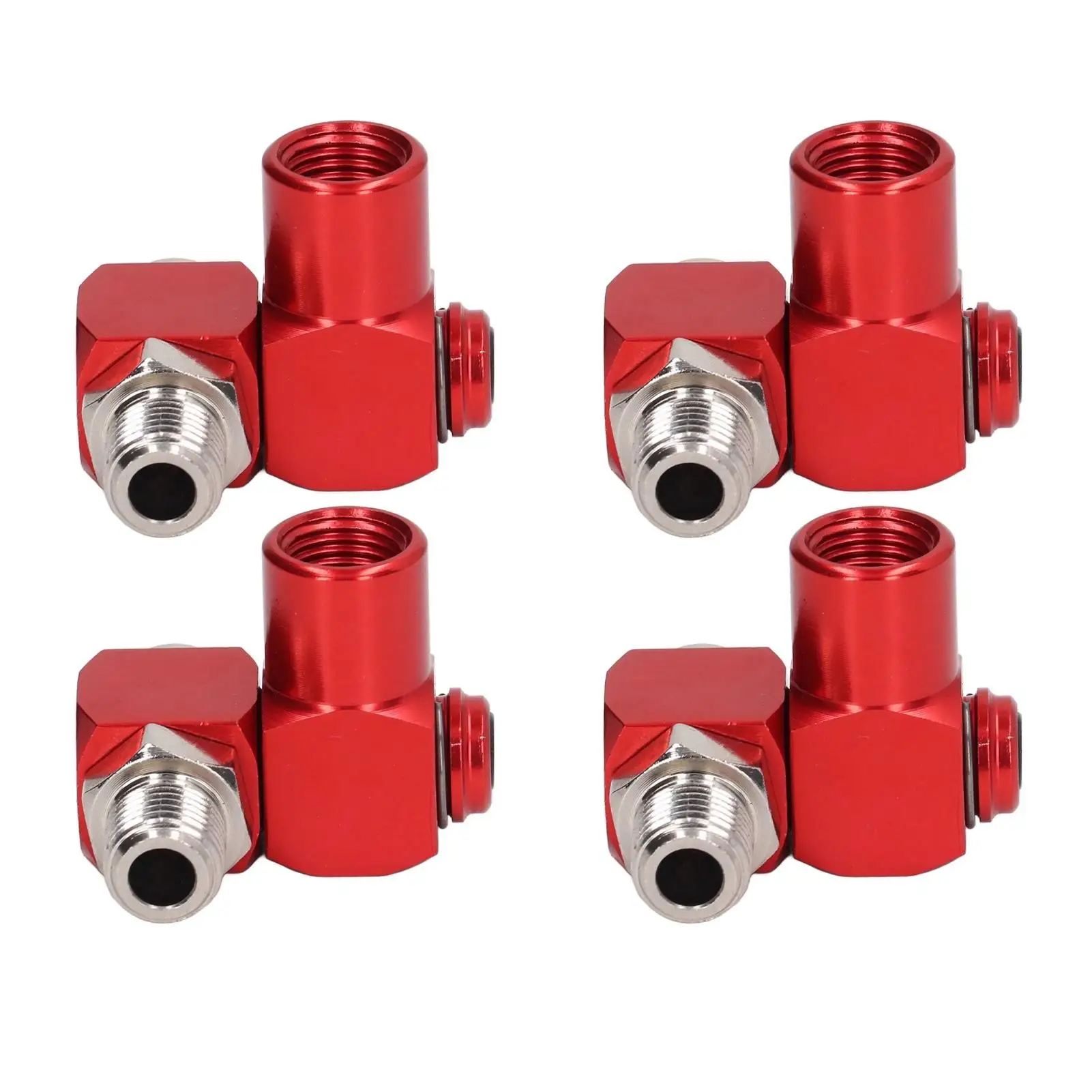 360 Degree Swivel Air Hose Connector 1/4 Inch NPT Thread Lightweight Corrosion Resistant Pneumatic Tool Adapter for drill Bits