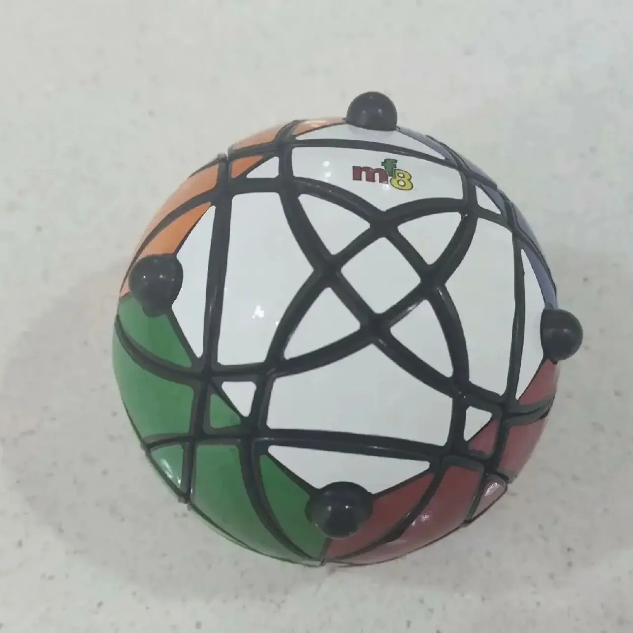 New Collection Limited Stock MF8 Black Ball Helicopter Magic Cube Puzzle Original Collection Special Shape Twist Wisdom Toy Game