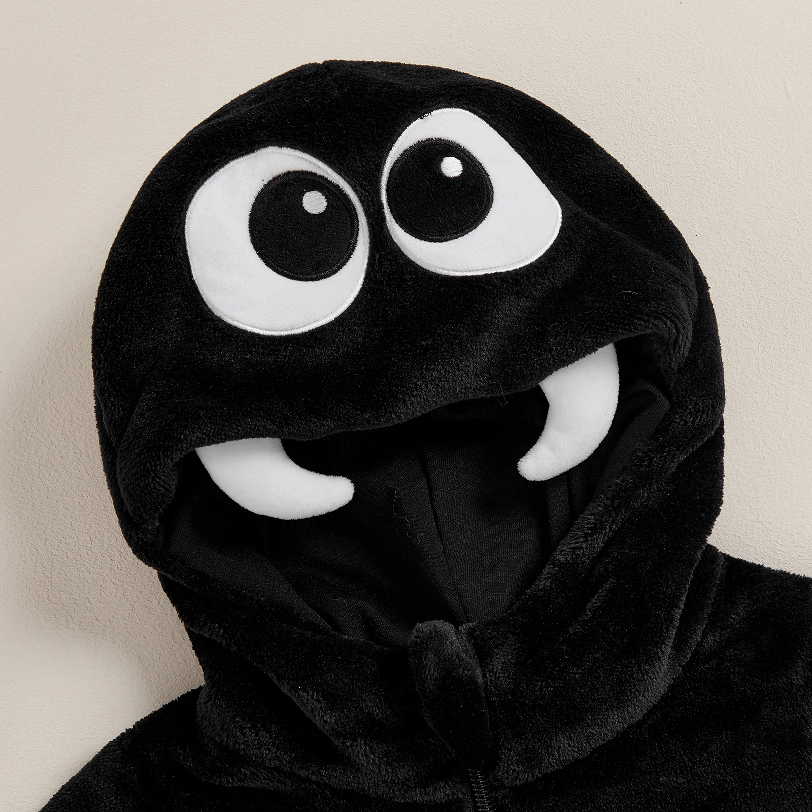 2025 هالوين الطفل العنكبوت الإبداعية هالوين زيبر يصل مقنعين بذلة مع غطاء للقدم