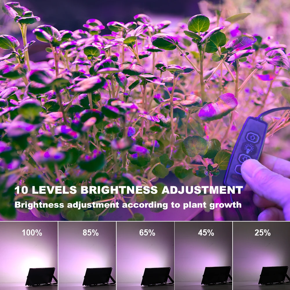 LED تنمو ضوء Phytolamp للنباتات USB 5 فولت Sunlike كامل Specturm أضواء النبات سطوع قابل للتعديل الكاشف المائية IP65