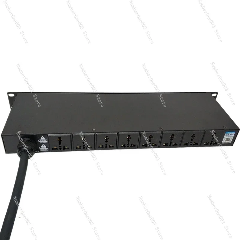Stage Performance Wedding Power Sequencer 8 2-Way Controller With Screen Multi-Energy Socket