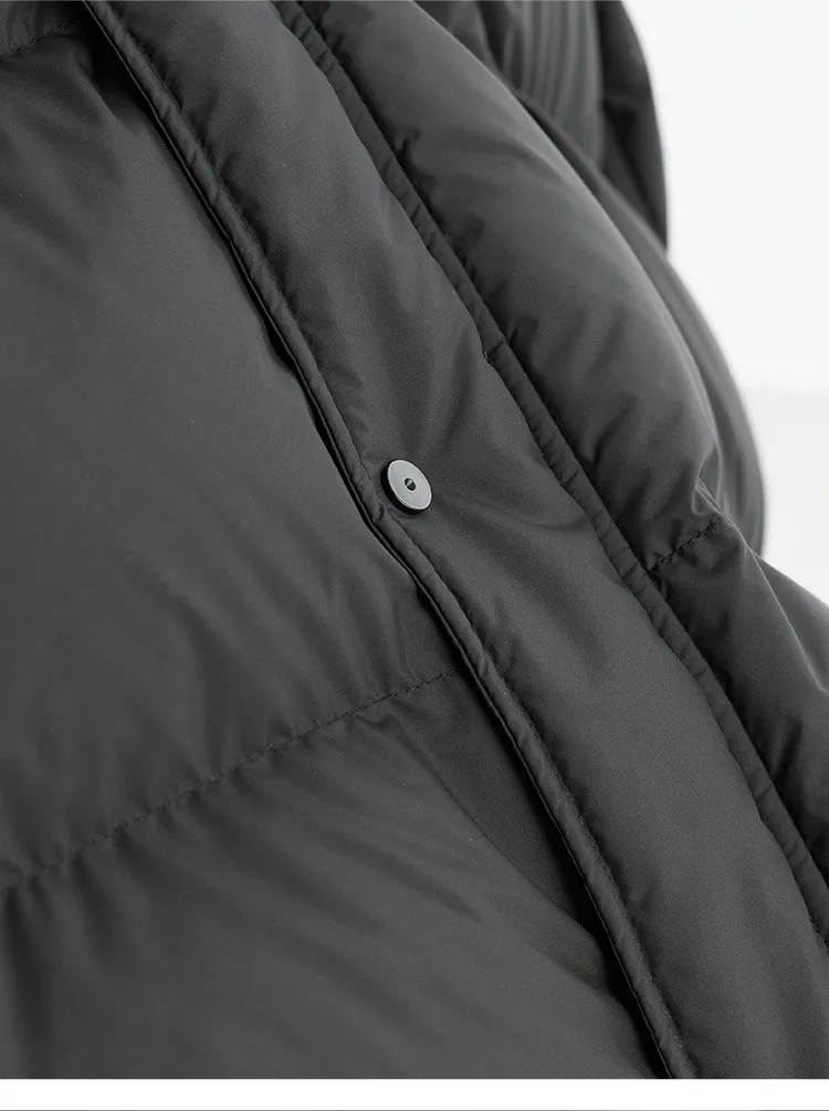 Women's Thickened Cocoon-Shaped Down Jacket, 90% Duck Down, Warm, Loose, Versatile Coat, New Winter 2026 Model