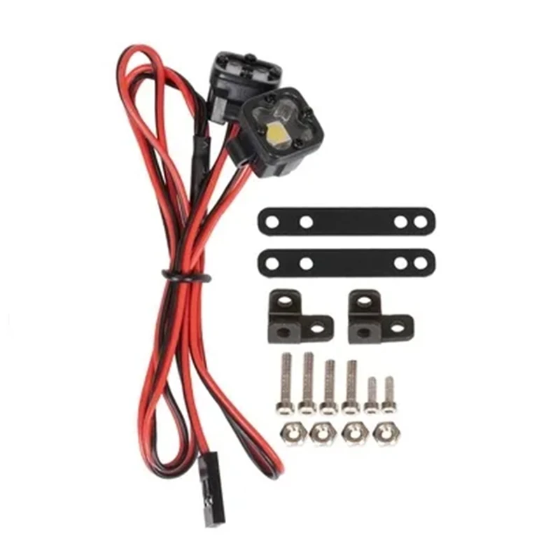 RC Helle LED-Leuchten Scheinwerfer Scheinwerfer für 1/10 RC Car Crawler Axial Traxxas TRX4 TRX6 SCX10 90046 AXI03007 Wraith Gen8 VS4-10