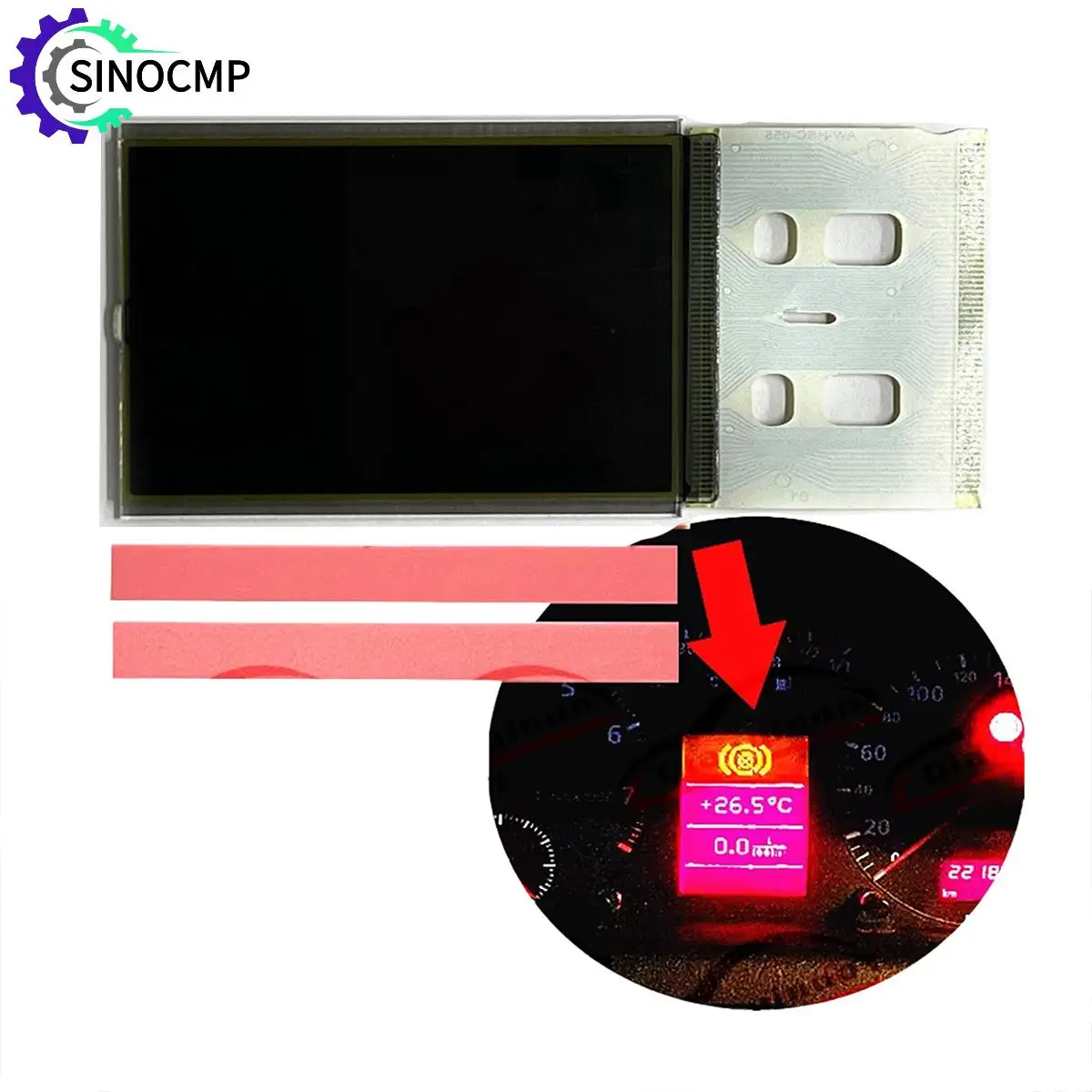 

ЖК-экран приборной панели для Audi A3 1998-2000 A6 1995-2000 A4 B5 1996-2000 VDO, приборная панель, пиксельный ремонт, автозапчасти